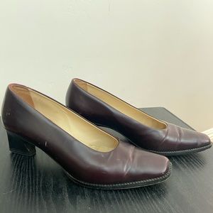 Brown Nordstrom work heels